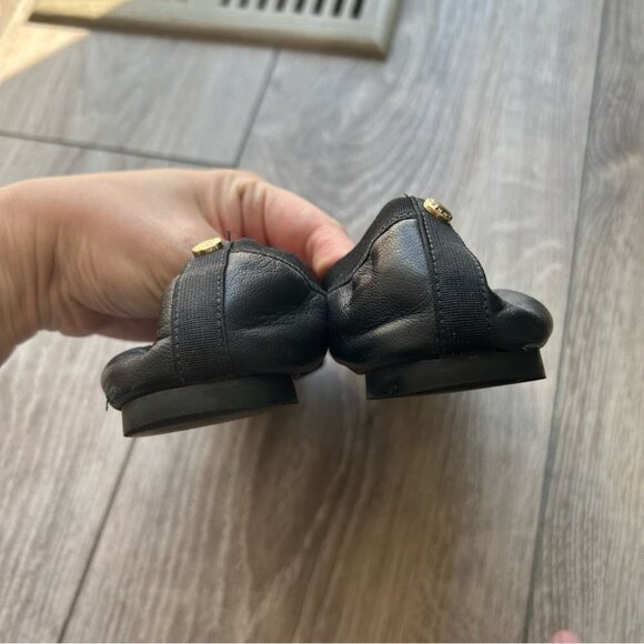 Michael Kors Dixie Bow Black Ballet Falts - Picture 7 of 15